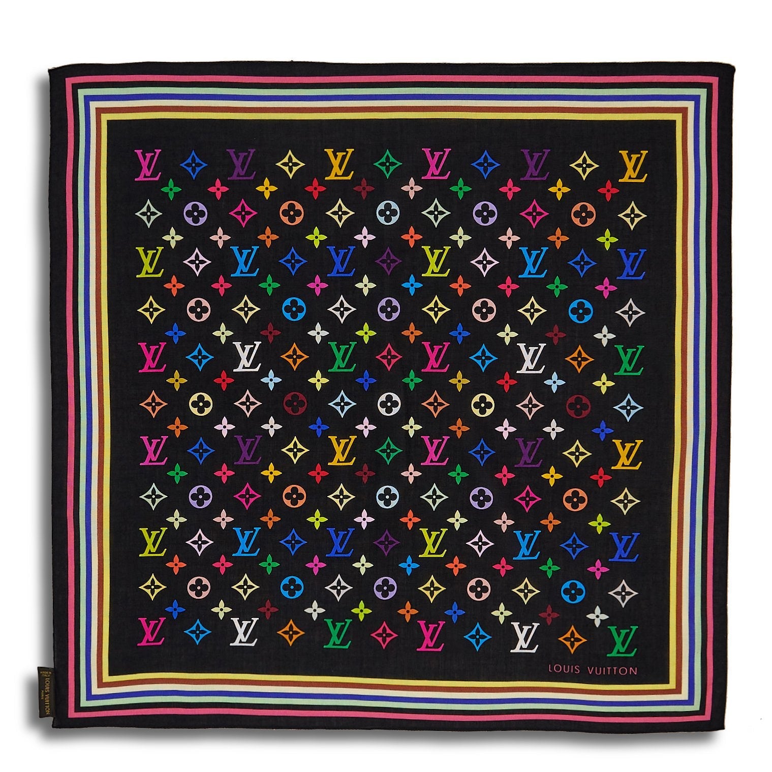 Image of Louis Vuitton Taksashi Murakami More Monogram Bandana